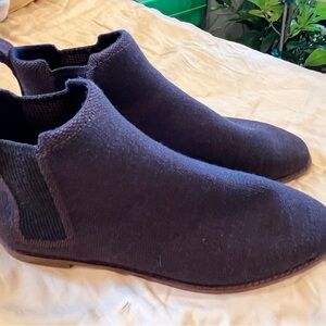 Rothy’s women’s chocolate Brown Slip-On Shoes dress ankle boots size 8.5 Chelsea